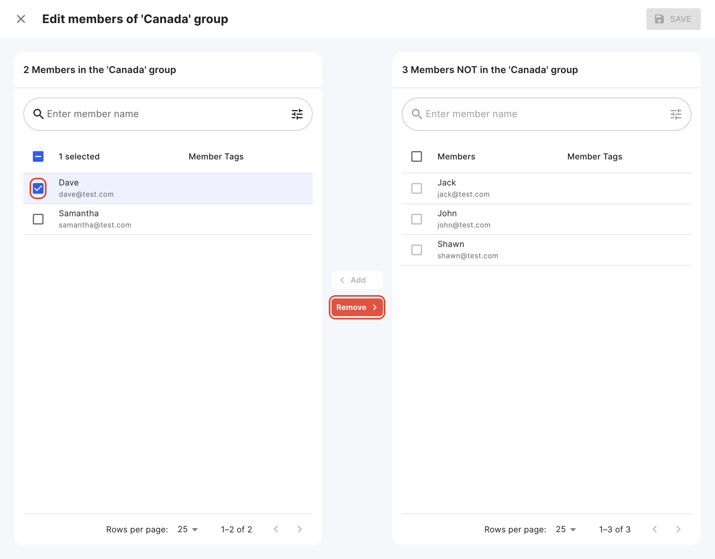 Using Groups To Assign Members